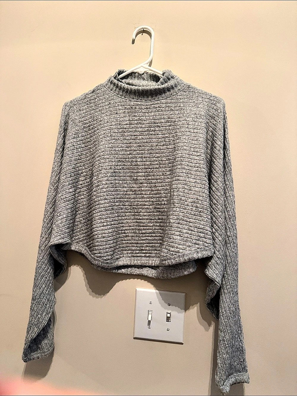 Pilcro Gray Turtleneck Sweater Size XS Like New